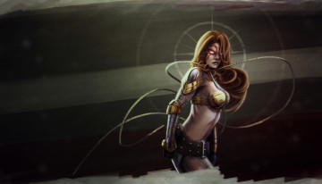 Картинка фэнтези роботы +киборги +механизмы девушка