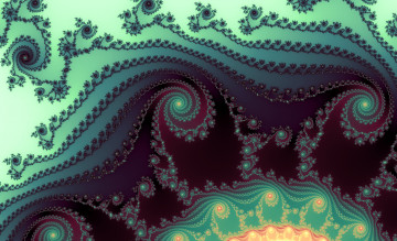 Картинка 3д+графика фракталы+ fractal цвета фон узор