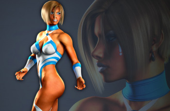 Картинка 3д+графика люди+ people фон взгляд девушка