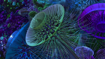 Картинка 3д+графика абстракция+ abstract цвета фон узор