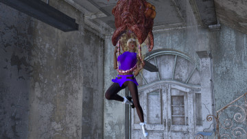 Картинка 3д+графика фантазия+ fantasy фон взгляд девушка