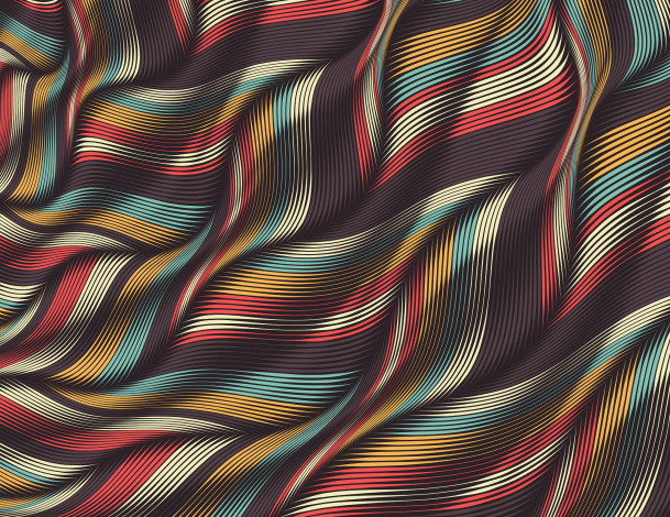 Обои картинки фото векторная графика, графика , graphics, изгибы, линии, цвета, фон, узор