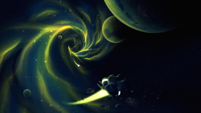 Обои картинки фото космос, арт, вселенная, планеты, звёзды, созвездия