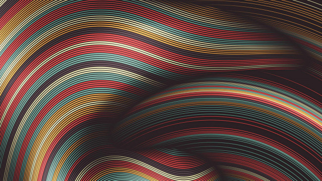 Обои картинки фото векторная графика, графика , graphics, узор, линии, цвета, фон, изгибы