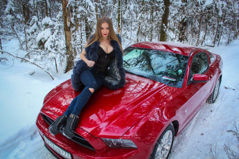 обоя автомобили, -авто с девушками, авто, девушки