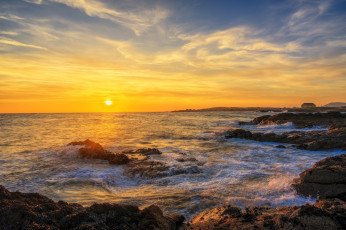 Картинка природа восходы закаты простор