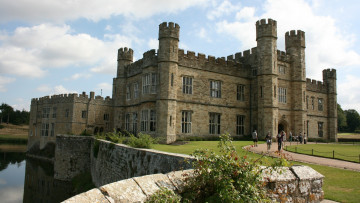 Картинка leeds+castle города замки+англии leeds castle