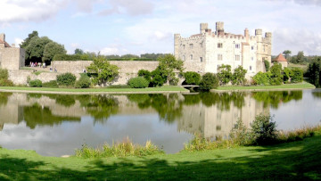 Картинка leeds+castle города замки+англии leeds castle