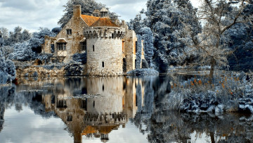 Картинка scotney+castle города замки+англии scotney castle