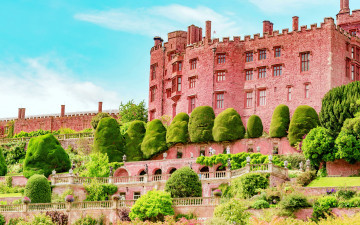 Картинка powis+castle города замки+англии powis castle