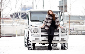 обоя автомобили, -авто с девушками, девушки, авто