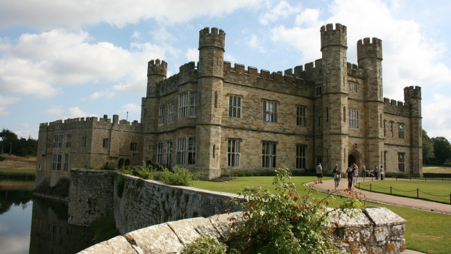 Обои картинки фото leeds castle, города, замки англии, leeds, castle