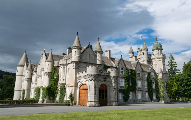 Обои картинки фото balmoral castle, города, замки англии, balmoral, castle