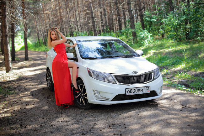 Обои картинки фото автомобили, -авто с девушками, девушки, авто