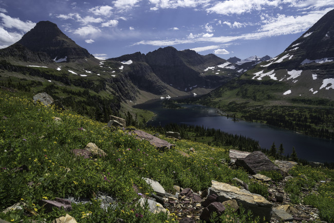 Обои картинки фото природа, горы, простор