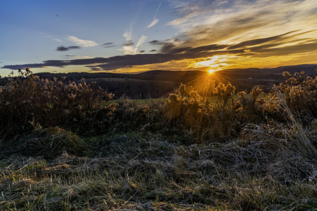 Обои картинки фото природа, восходы, закаты, простор