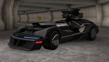 Картинка 3д+графика люди-авто мото+ people-+car+ +moto девушка взгляд фон