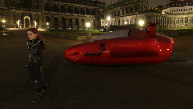 Обои картинки фото 3д графика, люди-авто, мото , people- car ,  moto, фон, взгляд, девушка, автомобиль