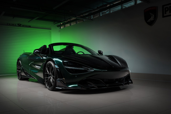 Обои картинки фото автомобили, mclaren, topcar, 720s, spider, fury