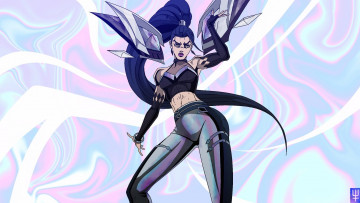 Картинка видео+игры league+of+legends kaisa танец