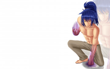 Картинка аниме unknown +другое+ парень торс магия удар