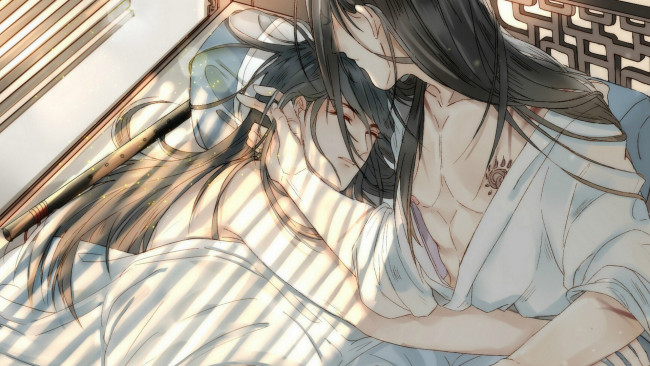 Обои картинки фото аниме, mo dao zu shi, the, untamed, неукротимый, повелитель, чэньцин, мосян, тунсю, mo, dao, zu, shi, магистр, дьявольского, культа