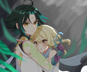 Картинка аниме genshin+impact genshin impact ????????? ???? mmorpg ????????