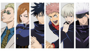 Картинка аниме jujutsu+kaisen магическая битва