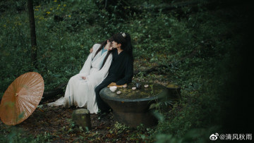 Картинка хаски+и+его+учитель+белый+кот мужчины -+креатив +косплей tang shihao тан шиао