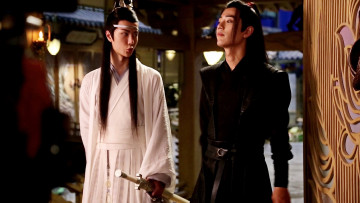 Картинка разное знаменитости ван ибо сяо чжань съемки костюмы