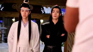 Картинка разное знаменитости ван ибо сяо чжань костюмы съемки