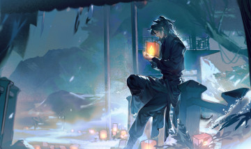 Картинка аниме the+husky+and+his+white+cat+shizun the husky and his white cat shizun