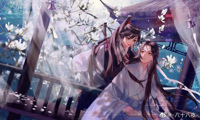 Обои картинки фото аниме, mo dao zu shi, вэй, усянь, лань, ванцзы