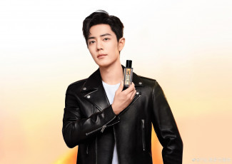 Картинка мужчины xiao+zhan актер куртка косметика