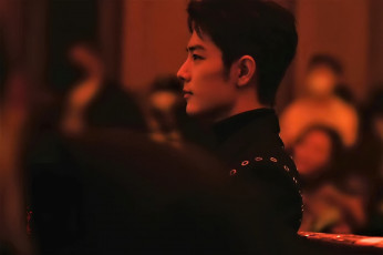 Картинка мужчины xiao+zhan актер пиджак профиль