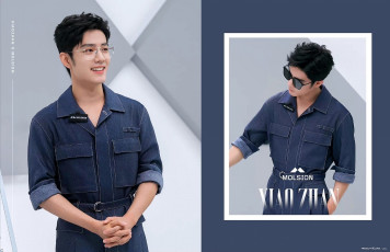 Картинка мужчины xiao+zhan актер очки комбинезон