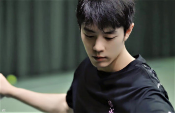 Картинка мужчины xiao+zhan актер теннис