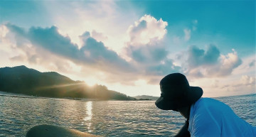 Картинка мужчины xiao+zhan актер серфинг море серф панама