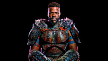 Картинка мужчины -unsort кинематографическая вселенная marvel черная пантера вид спереди фильмы актер борода черный фон