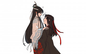 Картинка аниме mo+dao+zu+shi вэй усянь лань ванцзи