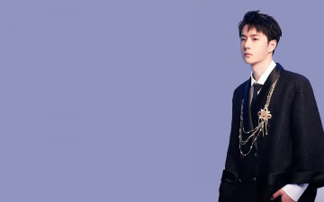 Картинка мужчины wang+yi+bo актер пальто украшения