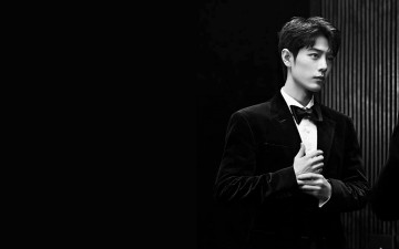 Картинка мужчины xiao+zhan актер пиджак бабочка