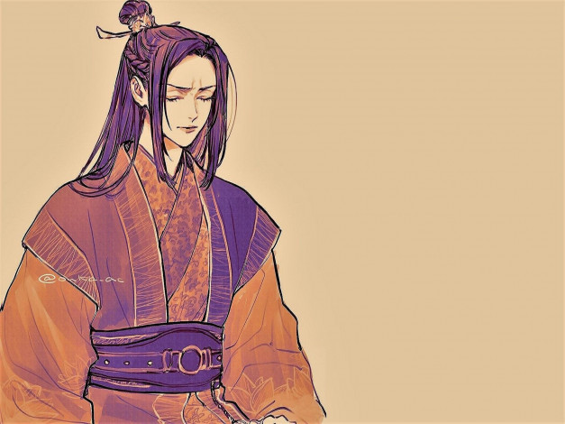 Обои картинки фото аниме, mo dao zu shi, цзян, чэн