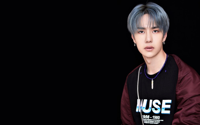 Обои картинки фото мужчины, wang yi bo, актер, лицо, куртка