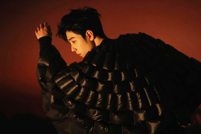 Обои картинки фото мужчины, xiao zhan, актер, пльто