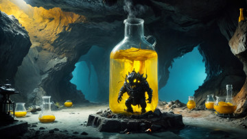 Картинка фэнтези существа нейросети графика нейроарт ai art нейронные сети рисунки нейро искусство нейрографика graphics neuroart neural networks drawings neuro neurography