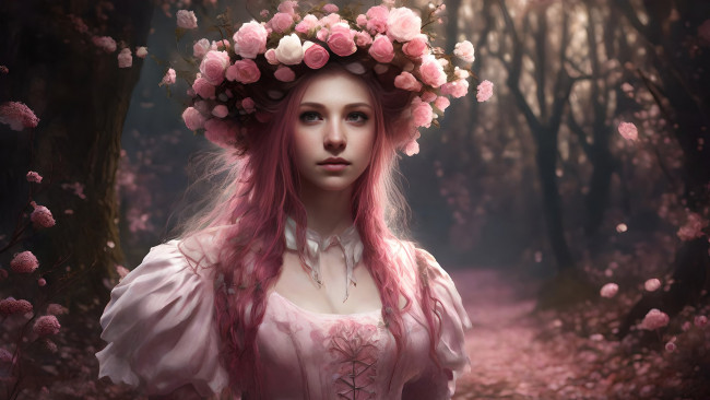 Обои картинки фото фэнтези, девушки, нейросети, графика, нейроарт, ai, art, нейронные, сети, рисунки, нейро, искусство, нейрографика, graphics, neuroart, neural, networks, drawings, neuro, neurography