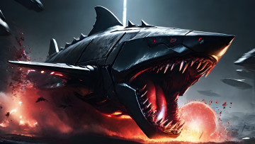 Картинка фэнтези роботы +киборги +механизмы нейросети графика нейроарт ai art нейронные сети рисунки нейро искусство нейрографика graphics neuroart neural networks drawings neuro neurography