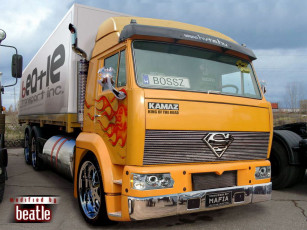 Картинка автомобили камаз