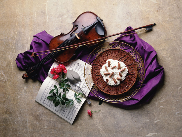 Обои картинки фото еда, торт, только